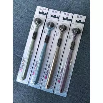 3D 360-градусная мягкая тройная зубная щетка