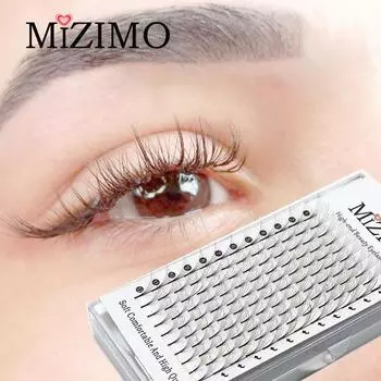 3D/4D/5D/7D/8D/10D русское объемное наращивание ресниц с длинным стержнем, готовые вееры, завитки из норки, индивидуальные наращивания, инструменты для макияжа 0.07mm--4D--8C