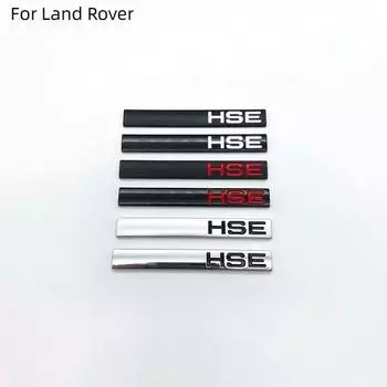 3D ABS буквы HSE Edition значок багажника автомобиля наклейка с логотипом хром серебристый черный красный HSE-Glossy Black