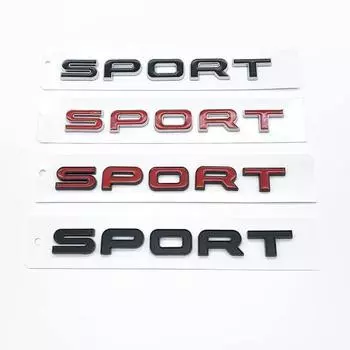 3D ABS буквы SPORT Supercharged HSE Si4 SDV6 SDV8 эмблема багажника автомобиля наклейки для Range Rover Autobiography Discovery SPORT