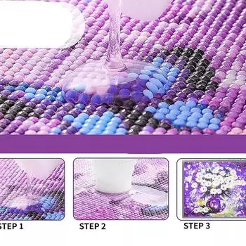 3D Adhesives & Sealers Diamond Painting Sealer Puzzle Art Glue Permanent Hold & Shine Effect Sealer Diamond Painting Puzzle