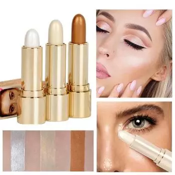 3D-эффект различных цветов, консилер для кожи, тени для век, телесный макияж, косметический инструмент для косметики 1