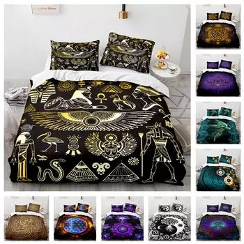 3D экзотическая коллекция постельного белья, богемное одеяло и наволочка, 2/3 шт. AU240 * 270, очень большой размер, мягкое украшение для дома Baby 100x135cm