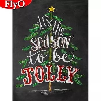 3D Алмазная вышивка Картина Рождественская елка Мозаика Распродажа Рукоделие Набор горный хрусталь Ручная работа Украшение дома Full Round (20X30CM)