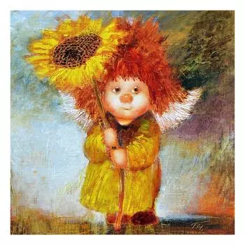 3D Алмазная вышивка Картина Вышивка крестом Круглый горный хрусталь Картина Ангел Феи Full Round 20x20CM