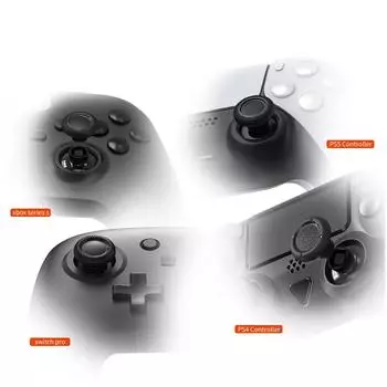 3D аналоговый джойстик, модуль стика, грибовидная шапка, вязаная крючком, совместимая с аналоговыми джойстиками для большого пальца PS5, колпачки для джойстика