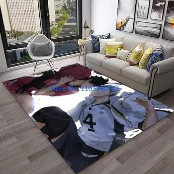 3D аниме Haikyuu мультфильм волейбол ковер ковры 120x160 см Декор для гостиной детская спальня диван детский напольный коврик A 40x60cm