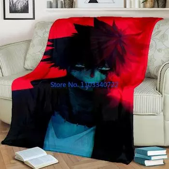3D Anime My Hero Academia Cartoon Blanket Throw for Bed Sofa Nap Blankets 150x200cm Boy Girl Festival Gift Flannel 70x100cm