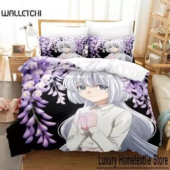 3D Anime The Tale of the Outcasts Bedding Set Duvet Cover Bed Set Quilt Cover Pillowcase Comforter king Queen Size Boys Adult 70x133cm 2pcs