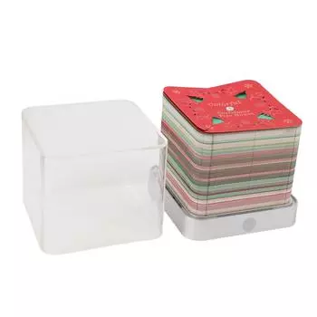 3D Арт Календарь Блокнот для Заметок Xmas Tree House 2025 Time Piece Календарь Бумага для Резьбы Липкие Заметки 3D Cale