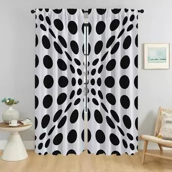 3D Art Шторы для спальни, украшения на Хэллоуин, занавески для гостиной, перегородки, шторы для домашнего интерьера, 2 шт., для кухни W50xH70cmx2pcs-CL