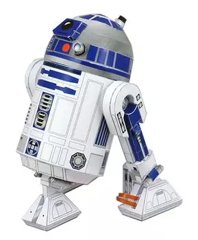 3D Assembly Model Paper Craft Star Wars (R2-D2)