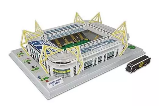 3D assembly model World soccer stadium Iduna (Signal Park/Borussia Dortmund)