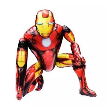 3d Avengers Superheroes Members Aluminum Film Balloon Birthday Decoration Party Iron Man