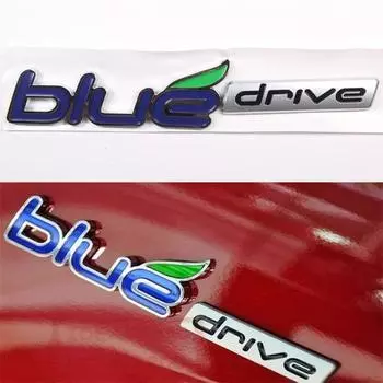 3D авто ABS синий привод задняя сторона багажника крыло наклейка эмблема значок наклейка подходит для Hyundai синий