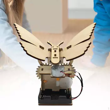 3D Бабочка Деревянная Механика