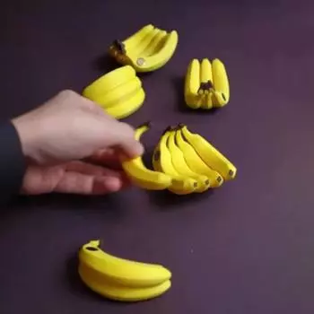 3D банан магнит на холодильник мини банан фрукт магнит на холодильник домашний офис кухня