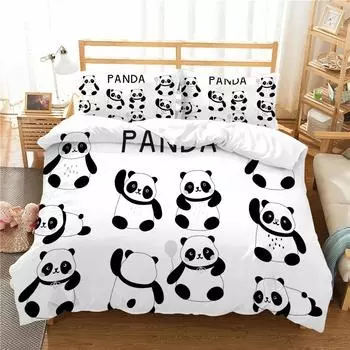 3D Bedding Suit Bedroom Duvet Cover Bed Clothes Sigle Twin High Quality Cartoon Children Girl Home Bedspreads Quilt Covers EU Single 135x200cm