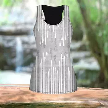 3D блестящие капли воды с принтом для женщин для тренировок, йоги, тренажерного зала, летние спортивные рубашки с принтом, жилеты больших размеров 7XL синий