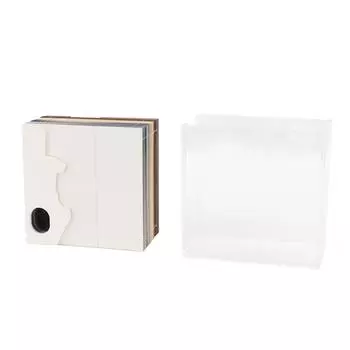 3D-блокнот для заметок, изысканная инновационная, ручная работа, разрываемая 3D-бумажная художественная модель замка, еженедельная 2025 г.