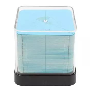 3D блокнот ручной работы с изображением Земли на 2025 год, бумажный художественный блокнот для резьбы по дереву для украшения рабочего стола синий