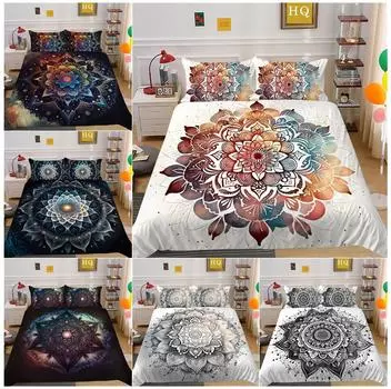 3D богемное постельное белье Matura, пододеяльник, наволочка, комплект постельного белья AU King, полный размер, односпальная/двуспальная кровать, украшение для дома Baby 100x135cm