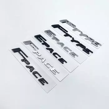 3D буквы и цифры P200 P250 P300 P350 20T 25T 30T эмблема AWD для Jaguar F-type F-pace E-pace XF XJ XE наклейка с логотипом багажника Fender 20T серебряный
