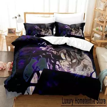 3D Черный пять листьев травы Постельное белье Комплект пододеяльников с наволочкой Твин Полный Queen King Постельное белье Постельное белье Домашний текстиль EU Single 135x200cm