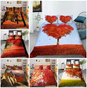 3D цифровой печатный комплект постельного белья, пуховый пододеяльник, постельное белье для дома, спальня с односпальной / двуспальной кроватью украшение дома Baby 100x135cm