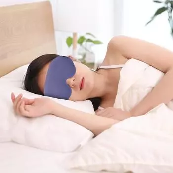 3D Contoured Sleep Cover for Women Men Enhanced Eye Space чёрный