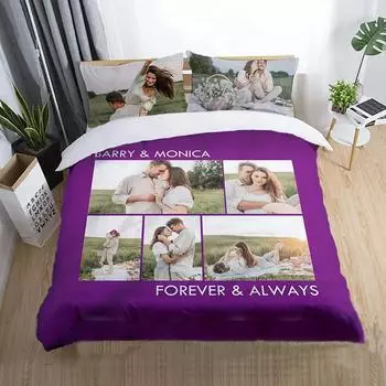 3D Custom Po Bedding Set Interesting Creative Customized Duvet Cover With Pillowcases Twin Full Queen King Size Dropshipping Eu-Single135x200cm