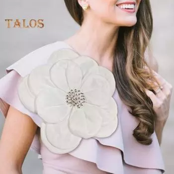 3D Цветочная аппликация со стразами Декор свитер платье блузка Декор DIY Шитье нашивка аксессуары для одежды свадебная одежда украшения белый