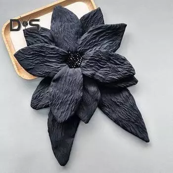 3D цветочная аппликация со стразами, платье-свитер, блузка, декор, сделай сам, вышивка, аксессуары для одежды, украшение для одежды для свадебной вечеринки белый