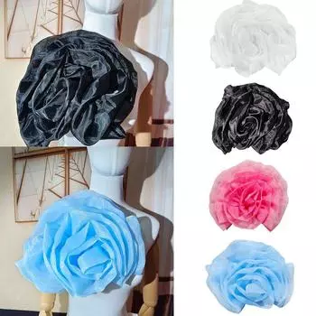 3D цветок корсаж ручной работы, брошь, аксессуары, цветок на груди, новая аппликация для шитья