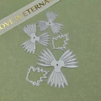 3D цветок сосны, дизайн, стиль, трафарет для резки металла для DIY, скрапбукинг, альбом, фототиснение, бумажная карта, ремесленный декор серебряный