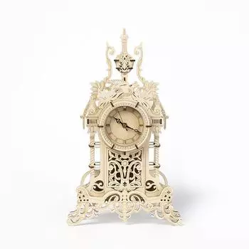 3D деревянная головоломка, игрушка-маятник, часы, сделай сам, собранные наборы ручной работы, развивающие детские игрушки, часы-пазл дубильная кора