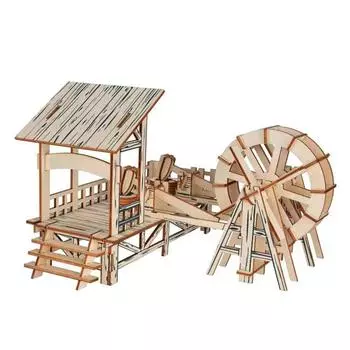 3D деревянная головоломка Мини DIY Модель Дом Комплект Развивающие Игрушки Пазлы Подарок для Детей и Взрослых