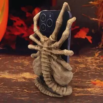 3D держатель для телефона Facehugger, готическая регулируемая подставка для мобильного телефона, универсальное крепление для мобильного телефона, настольное украшение, орнамент A