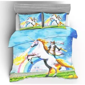 3D Digital Printing Joom Three-Piece Four-Piece Quilt 135x200 2pcs