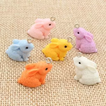 3D DIY Подвеска Декоративная Рождественская Бижутерия Пасхальная Смола Ремесло Клипбук 10 шт./лот One Size синий