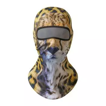 3D Face Cover Full Face Hood Cover Comfortable Funny Breathable Skin Friendly Stretchy UV Protector For Hiking Riding