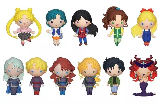 3D-фигурка Pretty Guardian Sailor Moon с зажимом для сумки для слепых, серия 5