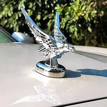 3D Flying Eagle Emblem Car Logo Передний капот Украшение Eagle Значок Наклейки на автомобиль Значок Украшения Наклейки Автомобильные аксессуары