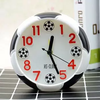 3D Football Shaped Clock Basketball Digital Clock Birthday Gift Alarm Clock Bedsides basketball