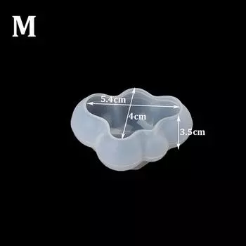 3D форма облака, силиконовая форма для шоколада, мусса, кубика помадки, форма для конфет, пудинга M