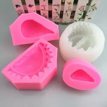 3D Фрукты Банан Ананас Кукуруза Манго Дуриан Мороженое Силиконовая Форма Инструменты Для Украшения Торта Шоколад Выпечка Гипсовая Форма