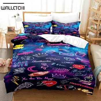 3D Gane Controller Постельное белье Пододеяльник Комплект с наволочкой Твин Полный Queen King Постельное белье Постельное белье EU single(135x200cm)