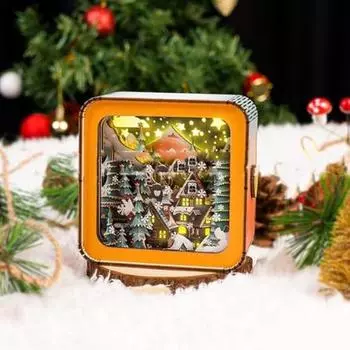 3D головоломка ночник USB перезаряжаемый детский Взрослые DIY деревянная головоломка конструктор игрушка деревянная головоломка светодиодная прикроватная лампа для дома спальня украшение рабочего стола E