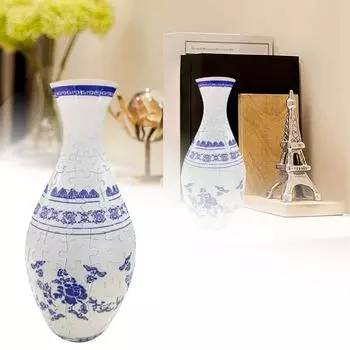 3D головоломка ваза DIY украшение для гостиной цветочная композиция украшение для дома детские игрушки на день рождения One Size