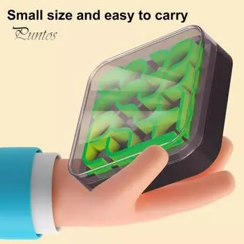 3D-головоломки для детей. Пластиковые головоломки. Игрушка для улучшения логического мышления. Развивает творческие способности. Интерактивная игра для родителей и детей. жёлтый